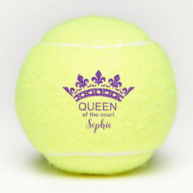 Pelotas De Tenis Reina de la Cancha (Anverso)
