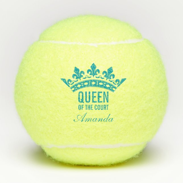Pelotas De Tenis Reina de la Cancha (Anverso)