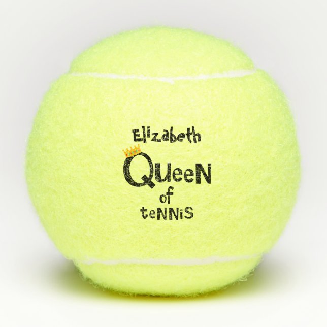 Pelotas De Tenis Reina de tenis (Anverso)