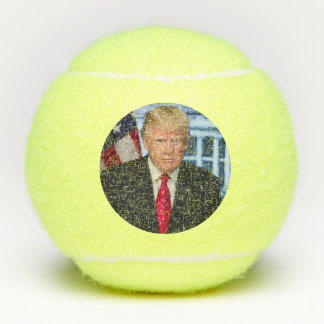 Pelotas De Tenis Retrato presidencial oficial de Donald Trump