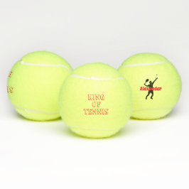 Pelotas De Tenis Rey del tenis personalizado