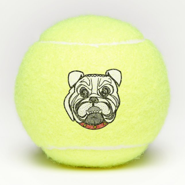 Pelotas De Tenis Salones de tenis de perro mascota (Anverso)