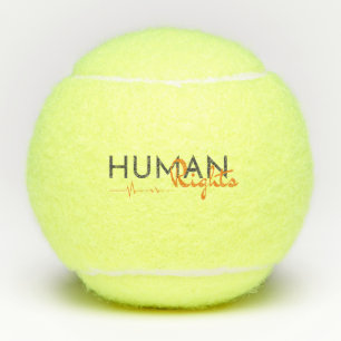 Pelotas De Tenis Salvamento de los derechos humanos