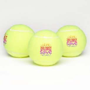 Pelotas De Tenis Salven niños, salven vidas