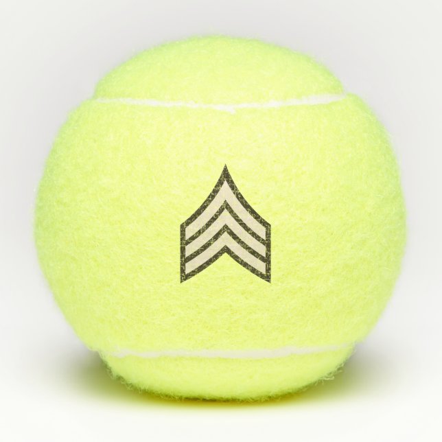 Pelotas De Tenis Sargento del ejército (Anverso)