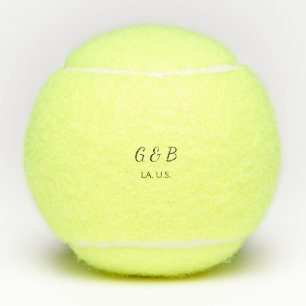 Pelotas De Tenis SIMPLE MINIMAL agregar el nombre de la pareja nomb