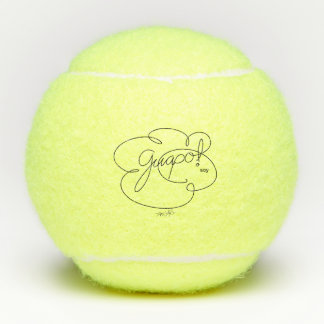 Pelotas De Tenis Soya GUAPO - Negrita CloudS Tennis Ball