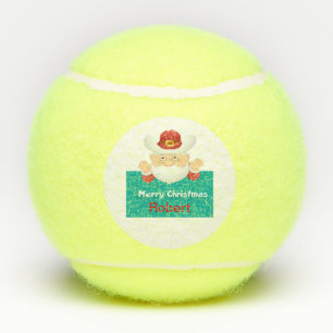 Pelotas De Tenis Stetson Santa Personalizados de nombres personaliz