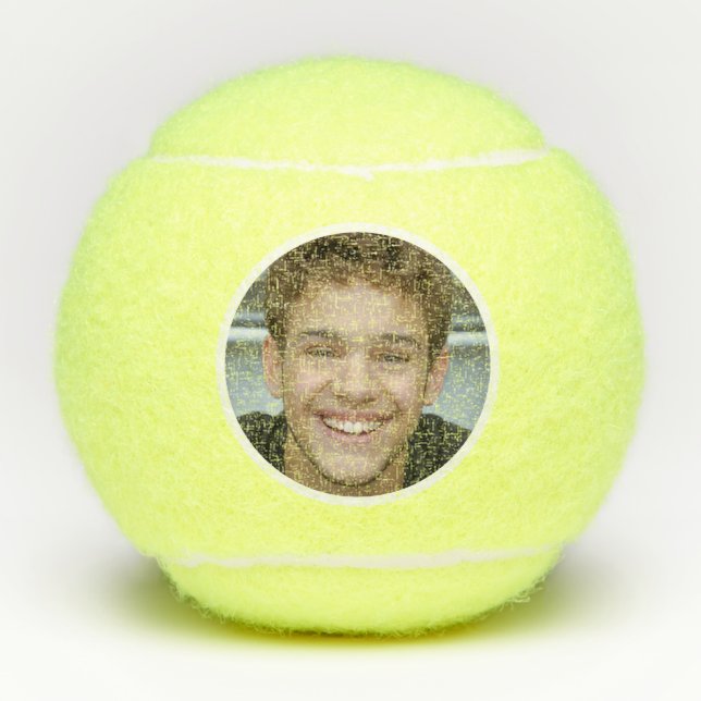 Pelotas De Tenis Su Personalizado fotográfico (Anverso)