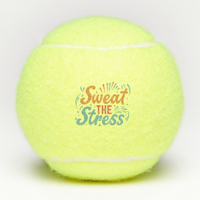 Pelotas De Tenis Sudar El Estrés (Anverso)