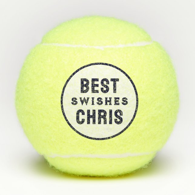 Pelotas de Tenis Suerte Creativa (Anverso)
