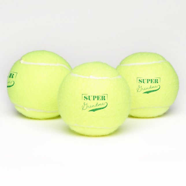 Pelotas De Tenis Super Abuela (Múltiples)