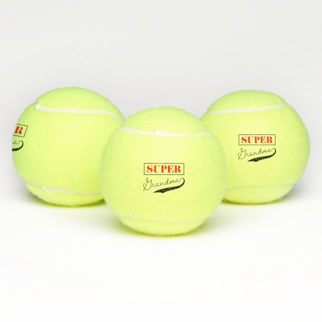 Pelotas De Tenis Super Abuela (Múltiples)