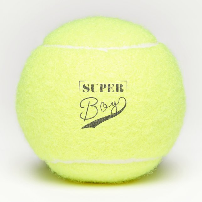 Pelotas De Tenis Super Boy (Anverso)