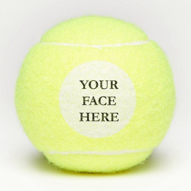 Pelotas De Tenis SUS BANDAS DE tenis personalizado DE CARA (Anverso)