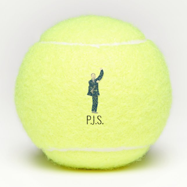 Pelotas De Tenis Tai Chi (Anverso)