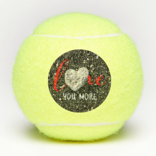Pelotas De Tenis Te Amo Más Hawaii Corazón de Coral Playa de Arena