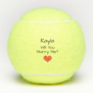 Pelotas De Tenis Te Propondré Matrimonio