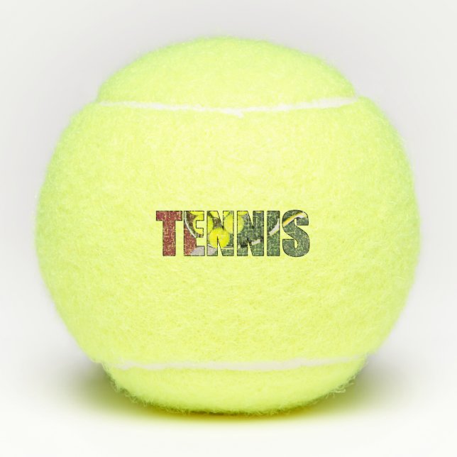 Pelotas De Tenis Tenis (Anverso)