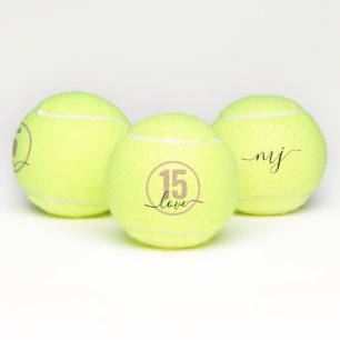 Pelotas De Tenis Tenis 15º cumpleaños personalizado