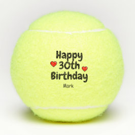 Pelotas De Tenis Tenis 30.º cumpleaños