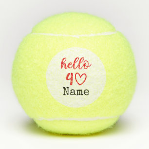 Pelotas De Tenis Tenis 40 cumpleaños Hola Cuarenta