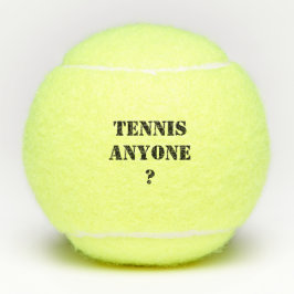 Pelotas De Tenis Tenis a cualquiera que diga personalizable moderno