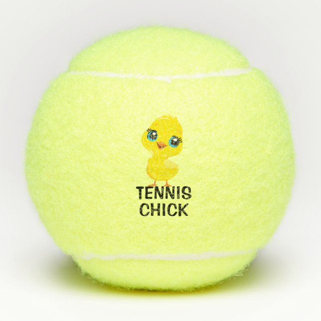 Pelotas De Tenis Tennis Chick (Anverso)