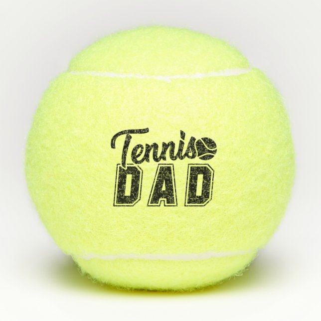 Pelotas De Tenis Tennis Dad (Anverso)