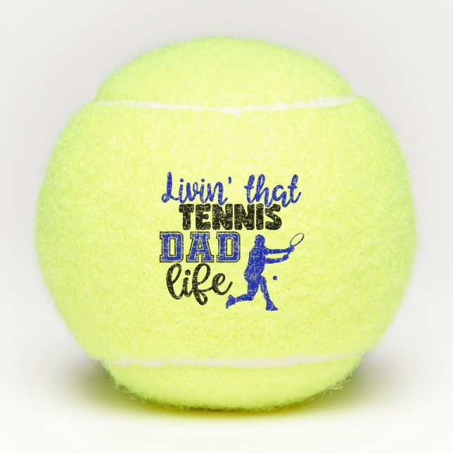 Pelotas De Tenis Tennis Dad (Anverso)