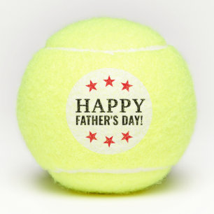 Pelotas De Tenis Tennis Dad Feliz Día del Padre