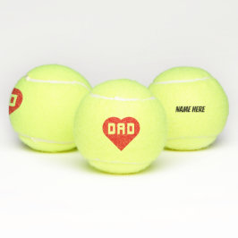 Pelotas De Tenis Tennis Dad Love