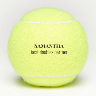 Pelotas De Tenis Tennis Doubles Partner Name Tennis Balls Gift