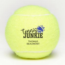 Pelotas De Tenis Tennis Junkie Funny