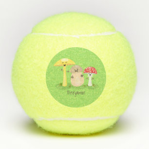 Pelotas De Tenis Toadstool de hongos de hongo de kawaii