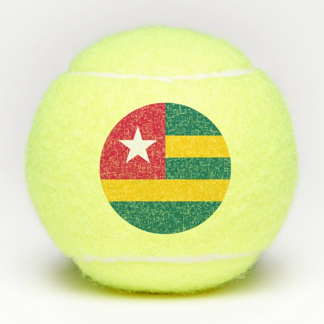 Pelotas De Tenis Togo (Anverso)