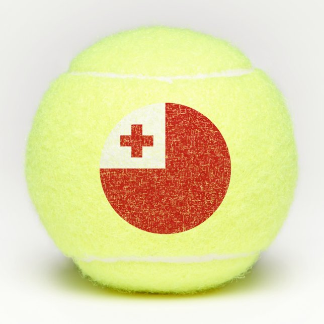 Pelotas De Tenis Tonga (Anverso)