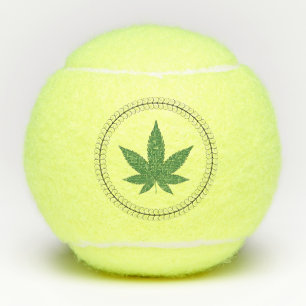 Pelotas De Tenis Trayecto Swirl De Árbol De Hojas Personalizado