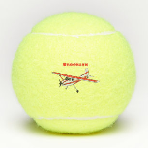 Pelotas De Tenis Tricycle gear aircraft cartoon