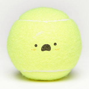 Pelotas De Tenis Uh-Oh Kawaii Cute Emoticon Emoji