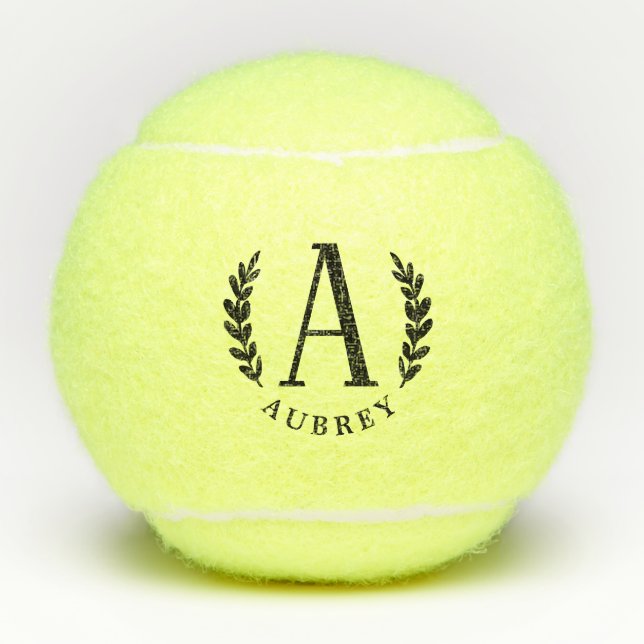 Pelotas De Tenis Unisex Monogram Tennis Ball (Anverso)