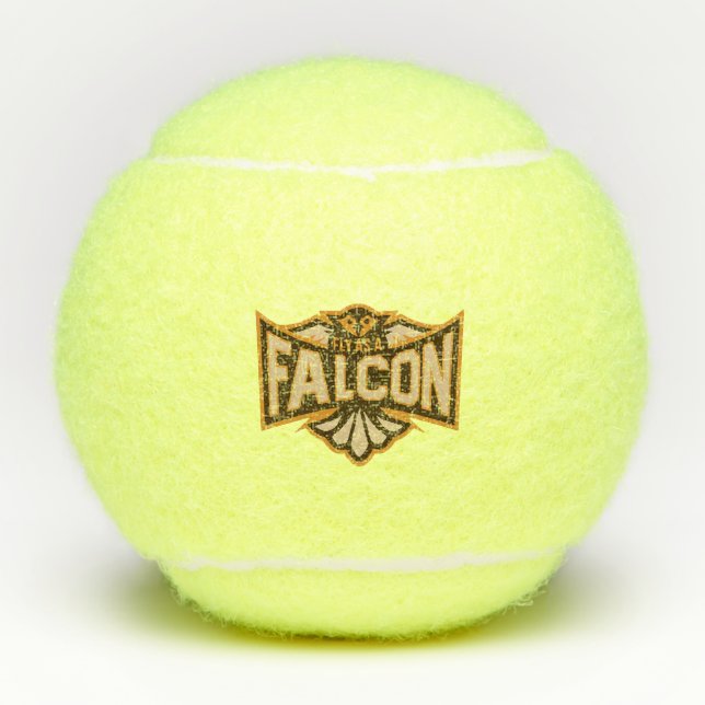 Pelotas De Tenis Volar como un Halcón Sepia (Anverso)