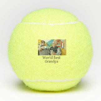 Pelotas De Tenis World best Grandpa add name text sports text simpl