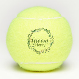 Pelotas De Tenis Wreath Groom Boda Gift