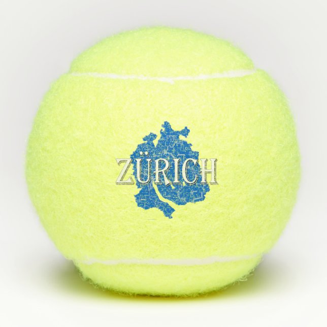Pelotas De Tenis Zúrich (Anverso)