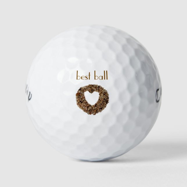 Pelotas - mejor pelota Bolas de golf (Anverso)