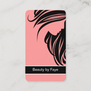 Peluquero de las tarjetas de visita de la belleza