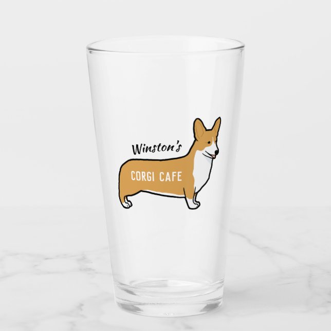Pembroke Welsh Corgi Personalizado Perro Lover (Anverso)