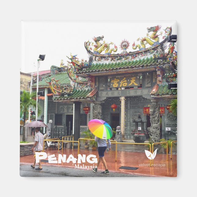 Penang - imán por Velvet Escape (Frente)