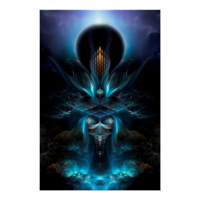 Penapia Fractal Art Perfect Poster (Anverso)